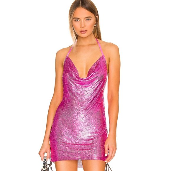POSTER GIRL Dresses & Skirts - Poster Girl Zeina Dress in Electric Pink NWT Size XS